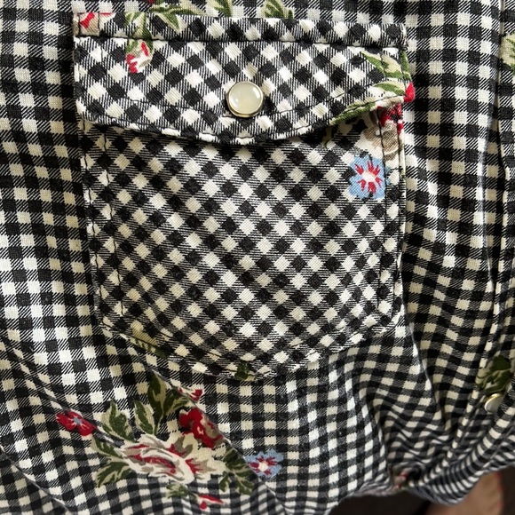 Checkered floral shirt - Picture 3 of 8
